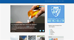 Desktop Screenshot of bioethicsbulletin.org